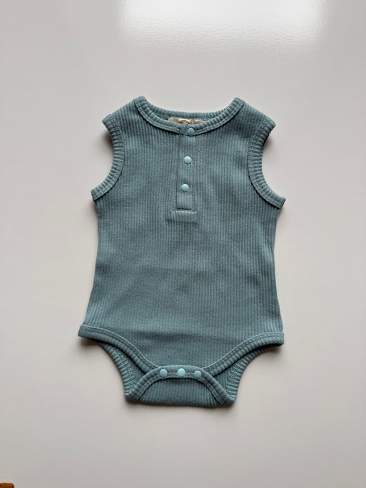 Sky Blue singlet onesie